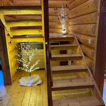 Trinity Log Wellness Holiday home Strba