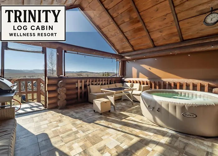 펜션 Trinity Log Wellness Štrba