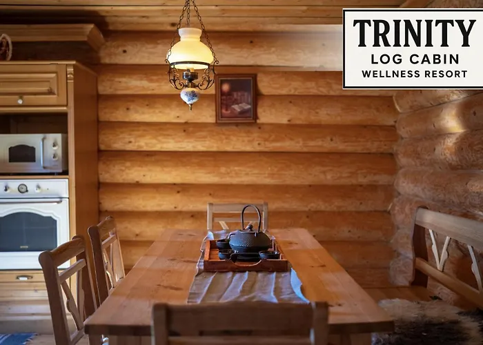 펜션 Trinity Log Wellness *
